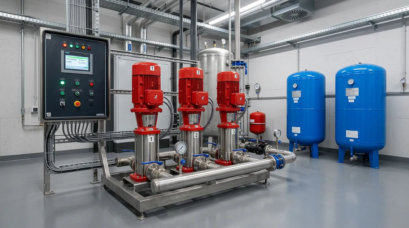 Samsun hidrofor sistemi — paket hidrofor ve basınç tankları